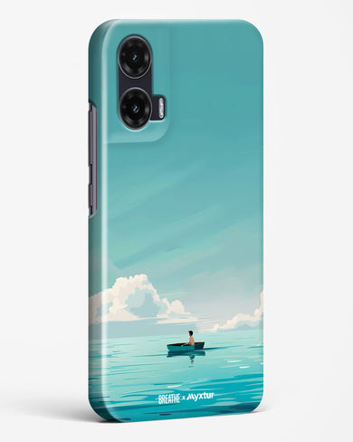 Ocean Calm [BREATHE] Hard Case Phone Cover (Motorola)