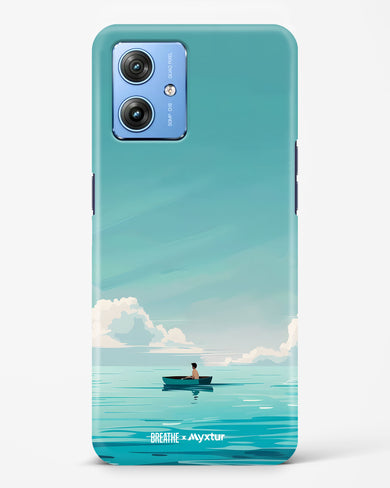 Ocean Calm [BREATHE] Hard Case Phone Cover (Motorola)