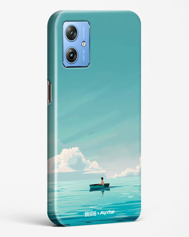 Ocean Calm [BREATHE] Hard Case Phone Cover (Motorola)