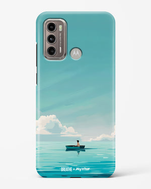 Ocean Calm [BREATHE] Hard Case Phone Cover (Motorola)