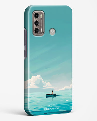 Ocean Calm [BREATHE] Hard Case Phone Cover (Motorola)