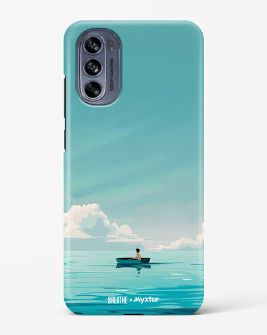 Ocean Calm [BREATHE] Hard Case Phone Cover (Motorola)