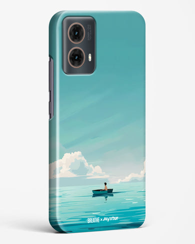 Ocean Calm [BREATHE] Hard Case Phone Cover (Motorola)