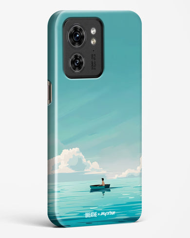 Ocean Calm [BREATHE] Hard Case Phone Cover (Motorola)