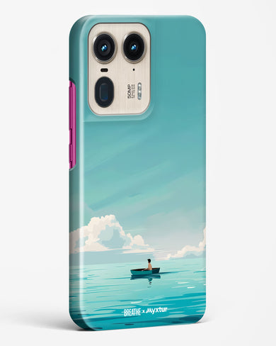 Ocean Calm [BREATHE] Hard Case Phone Cover (Motorola)