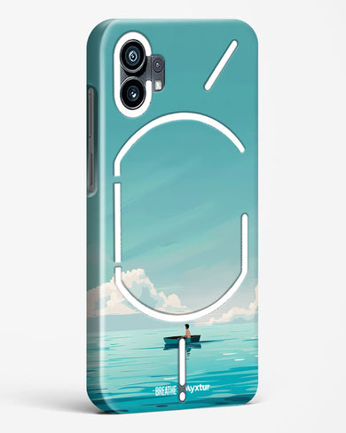 Ocean Calm [BREATHE] Hard Case Phone Cover (Nothing)