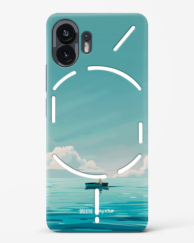 Ocean Calm [BREATHE] Hard Case Phone Cover (Nothing)