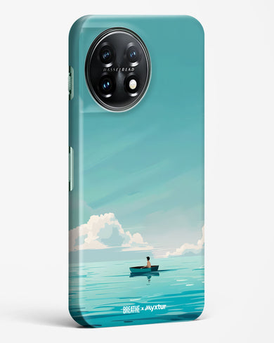 Ocean Calm [BREATHE] Hard Case Phone Cover (OnePlus)