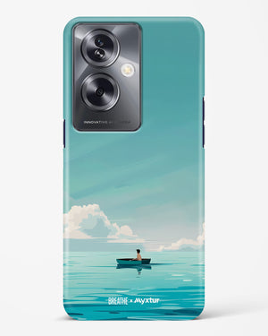 Ocean Calm [BREATHE] Hard Case Phone Cover (Oppo)