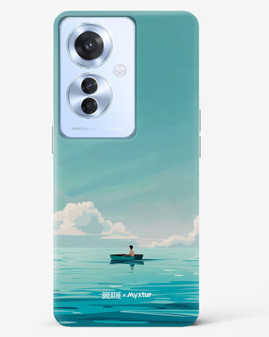 Ocean Calm [BREATHE] Hard Case Phone Cover (Oppo)