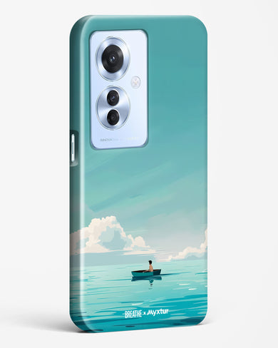 Ocean Calm [BREATHE] Hard Case Phone Cover (Oppo)
