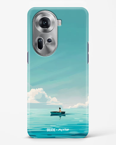 Ocean Calm [BREATHE] Hard Case Phone Cover (Oppo)