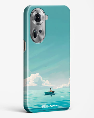 Ocean Calm [BREATHE] Hard Case Phone Cover (Oppo)