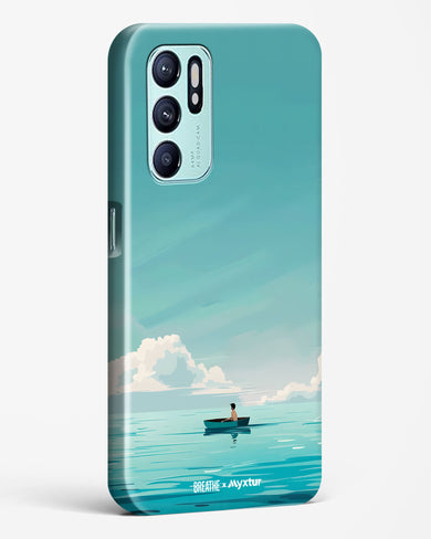 Ocean Calm [BREATHE] Hard Case Phone Cover (Oppo)