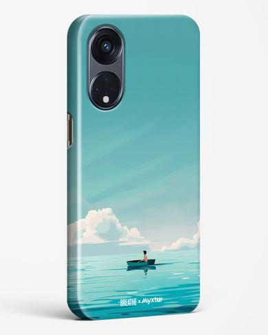 Ocean Calm [BREATHE] Hard Case Phone Cover (Oppo)