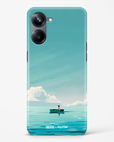 Ocean Calm [BREATHE] Hard Case Phone Cover (Realme)