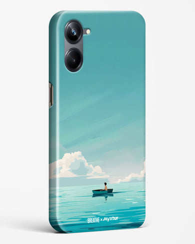 Ocean Calm [BREATHE] Hard Case Phone Cover (Realme)