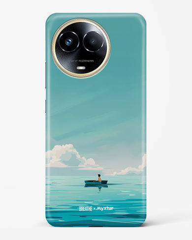 Ocean Calm [BREATHE] Hard Case Phone Cover (Realme)