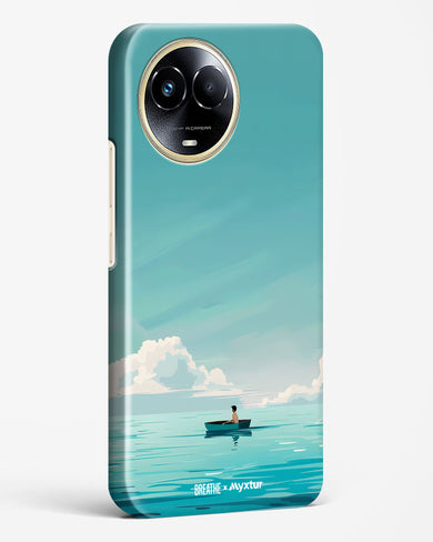 Ocean Calm [BREATHE] Hard Case Phone Cover (Realme)