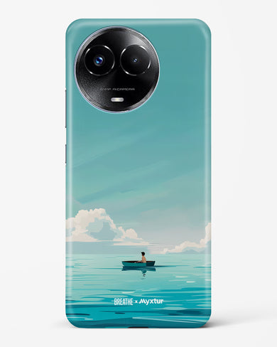 Ocean Calm [BREATHE] Hard Case Phone Cover (Realme)