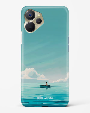 Ocean Calm [BREATHE] Hard Case Phone Cover (Realme)