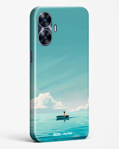 Ocean Calm [BREATHE] Hard Case Phone Cover (Realme)