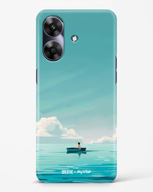 Ocean Calm [BREATHE] Hard Case Phone Cover (Realme)