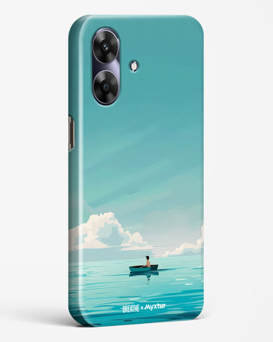 Ocean Calm [BREATHE] Hard Case Phone Cover (Realme)