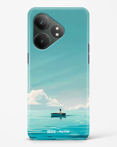 Ocean Calm [BREATHE] Hard Case Phone Cover (Realme)