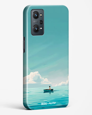 Ocean Calm [BREATHE] Hard Case Phone Cover (Realme)