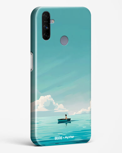 Ocean Calm [BREATHE] Hard Case Phone Cover (Realme)