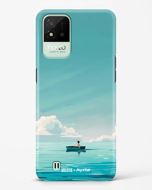Ocean Calm [BREATHE] Hard Case Phone Cover (Realme)