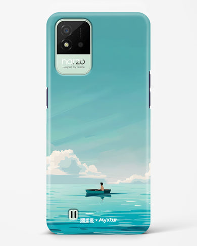 Ocean Calm [BREATHE] Hard Case Phone Cover (Realme)