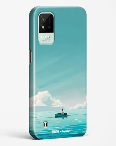 Ocean Calm [BREATHE] Hard Case Phone Cover (Realme)