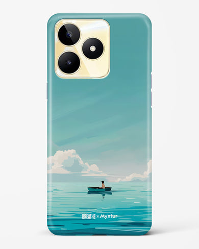 Ocean Calm [BREATHE] Hard Case Phone Cover (Realme)