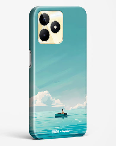 Ocean Calm [BREATHE] Hard Case Phone Cover (Realme)