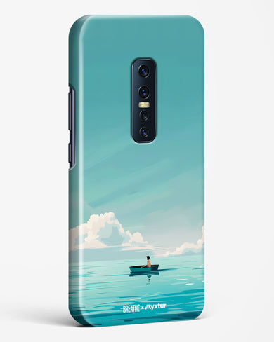 Ocean Calm [BREATHE] Hard Case Phone Cover (Vivo)