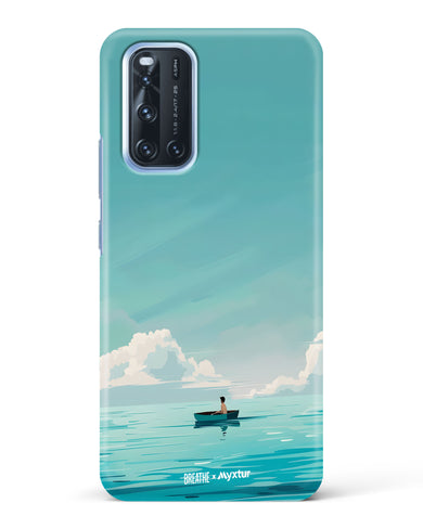 Ocean Calm [BREATHE] Hard Case Phone Cover (Vivo)