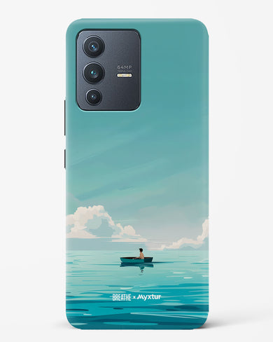 Ocean Calm [BREATHE] Hard Case Phone Cover (Vivo)