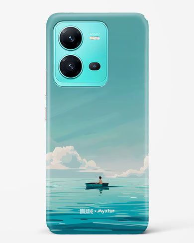 Ocean Calm [BREATHE] Hard Case Phone Cover (Vivo)