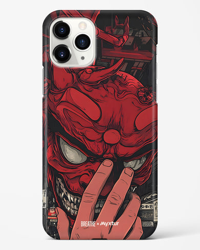 Oni Mask [BREATHE] Hard Case Phone Cover (Apple)