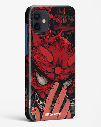 Oni Mask [BREATHE] Hard Case Phone Cover (Apple)