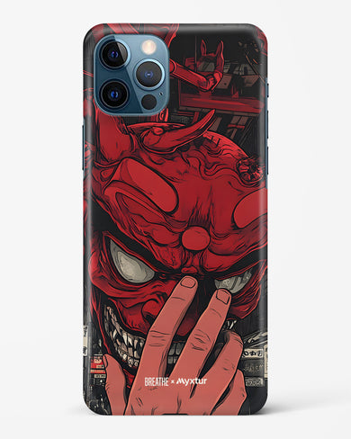 Oni Mask [BREATHE] Hard Case Phone Cover (Apple)