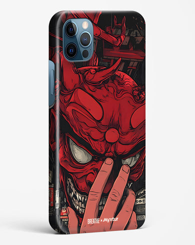 Oni Mask [BREATHE] Hard Case Phone Cover (Apple)