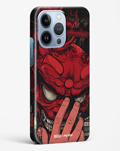 Oni Mask [BREATHE] Hard Case Phone Cover (Apple)