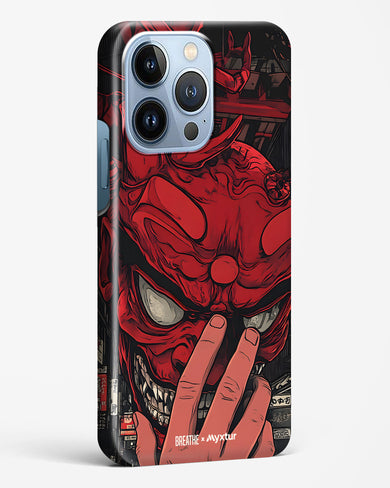 Oni Mask [BREATHE] Hard Case Phone Cover (Apple)