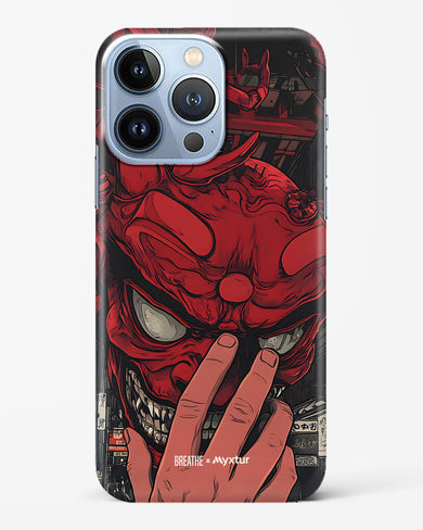 Oni Mask [BREATHE] Hard Case Phone Cover (Apple)