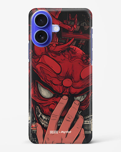 Oni Mask [BREATHE] Hard Case Phone Cover (Apple)