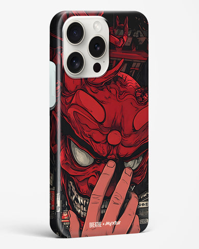 Oni Mask [BREATHE] Hard Case Phone Cover (Apple)