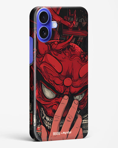 Oni Mask [BREATHE] Hard Case Phone Cover (Apple)